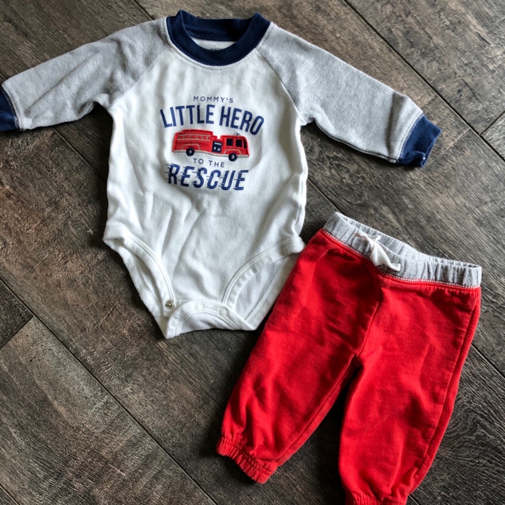 Long sleeve onesie set